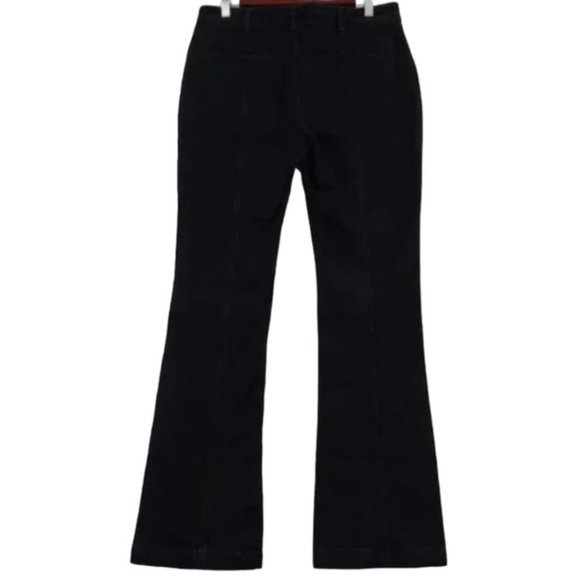 NEW Free People Flare Leg Bootcut Jeans Womens Size 28 Black Denim - Picture 5 of 6